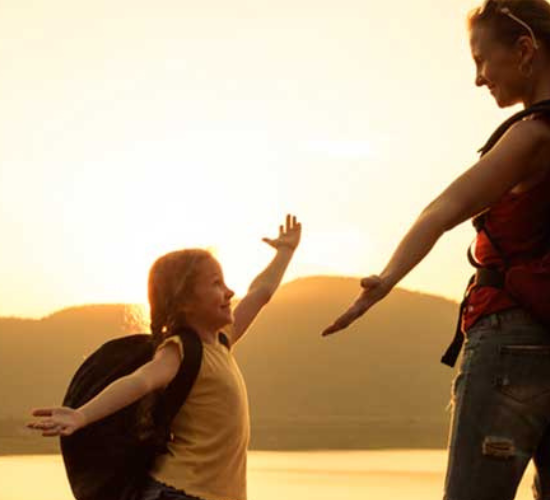 Parto con i figli